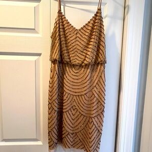 NWT Adrianna Papell Beaded Dress